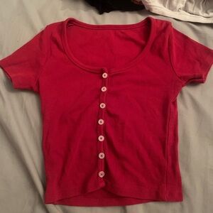 Beautiful red t-shirt from Garage